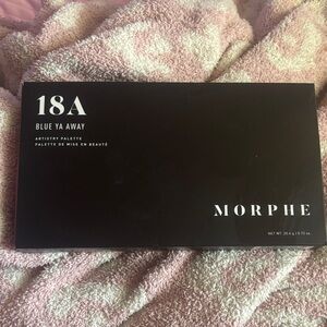 Morphe 18A Blue Ya Away Palette with Black Case